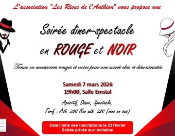 invit soirée les rives 2026